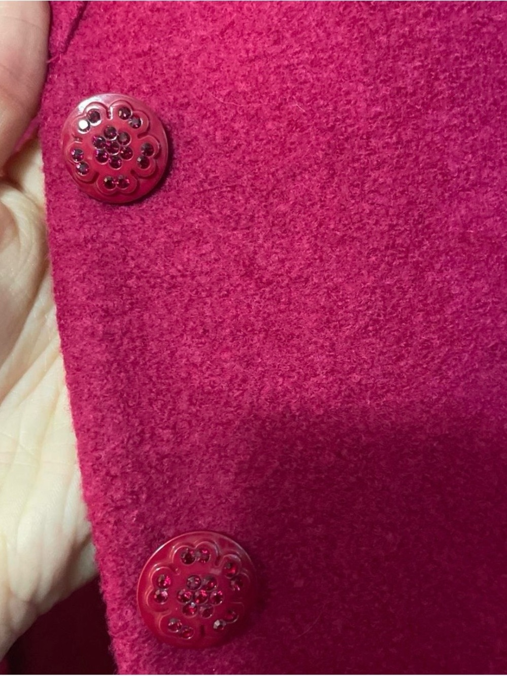 Pink Ruffle Blazer - Picture 2 of 5